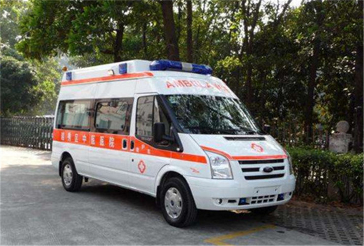 蓬江救护车出租服务案例8