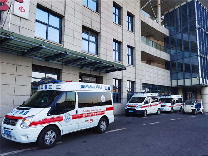 蓬江救护车出租服务案例4