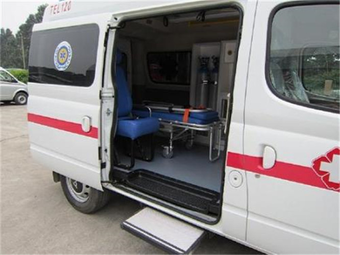 蓬江救护车出租服务案例7