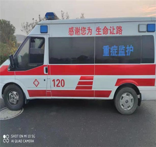蓬江救护车出租服务案例3