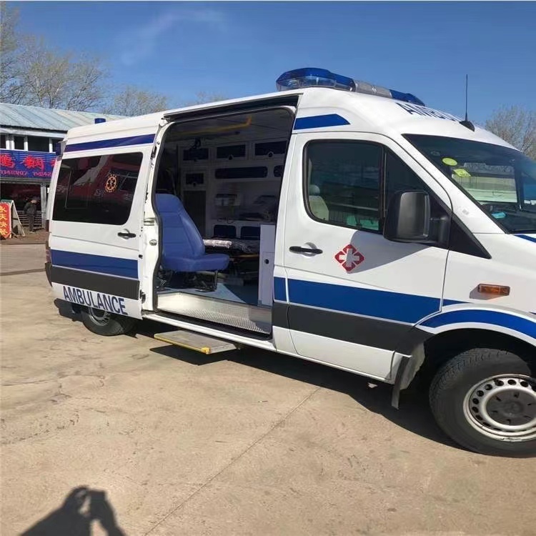 蓬江私人长途救护车出租转院回家