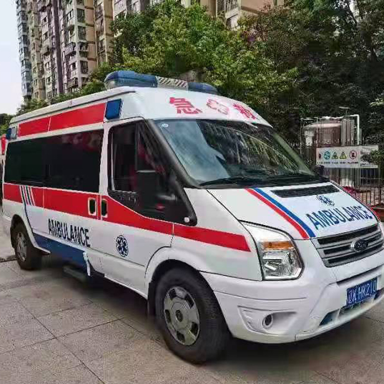 蓬江术后行动不便回家租赁救护车